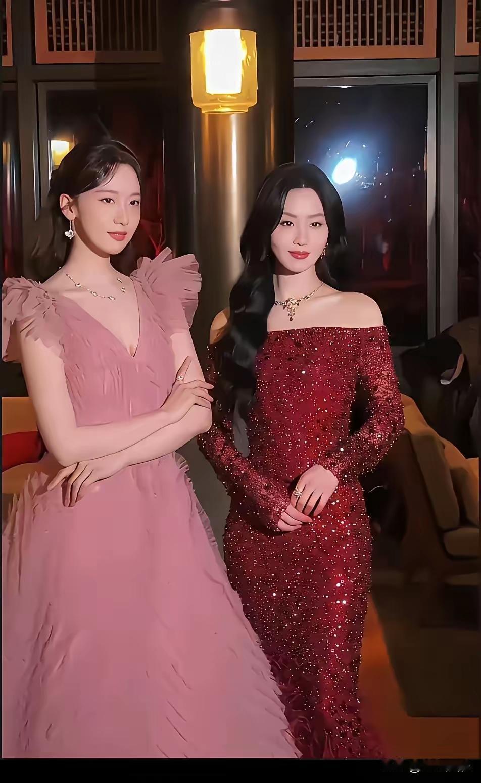 不得不承认，身高在气质面前着实不值一提。
虽说林允儿比刘诗诗高，可还是觉得刘诗诗