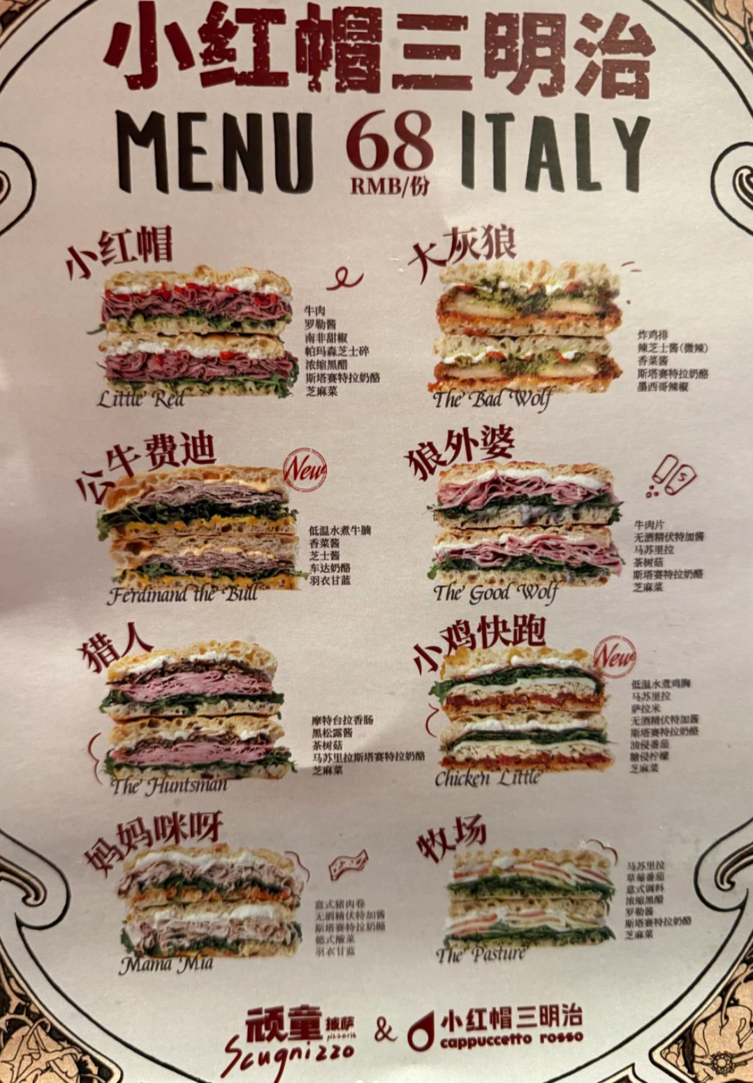 朋友们，小红帽哪一款好吃？小红帽、大灰狼、狼外婆还是公牛费迪（而且也分不清1.0