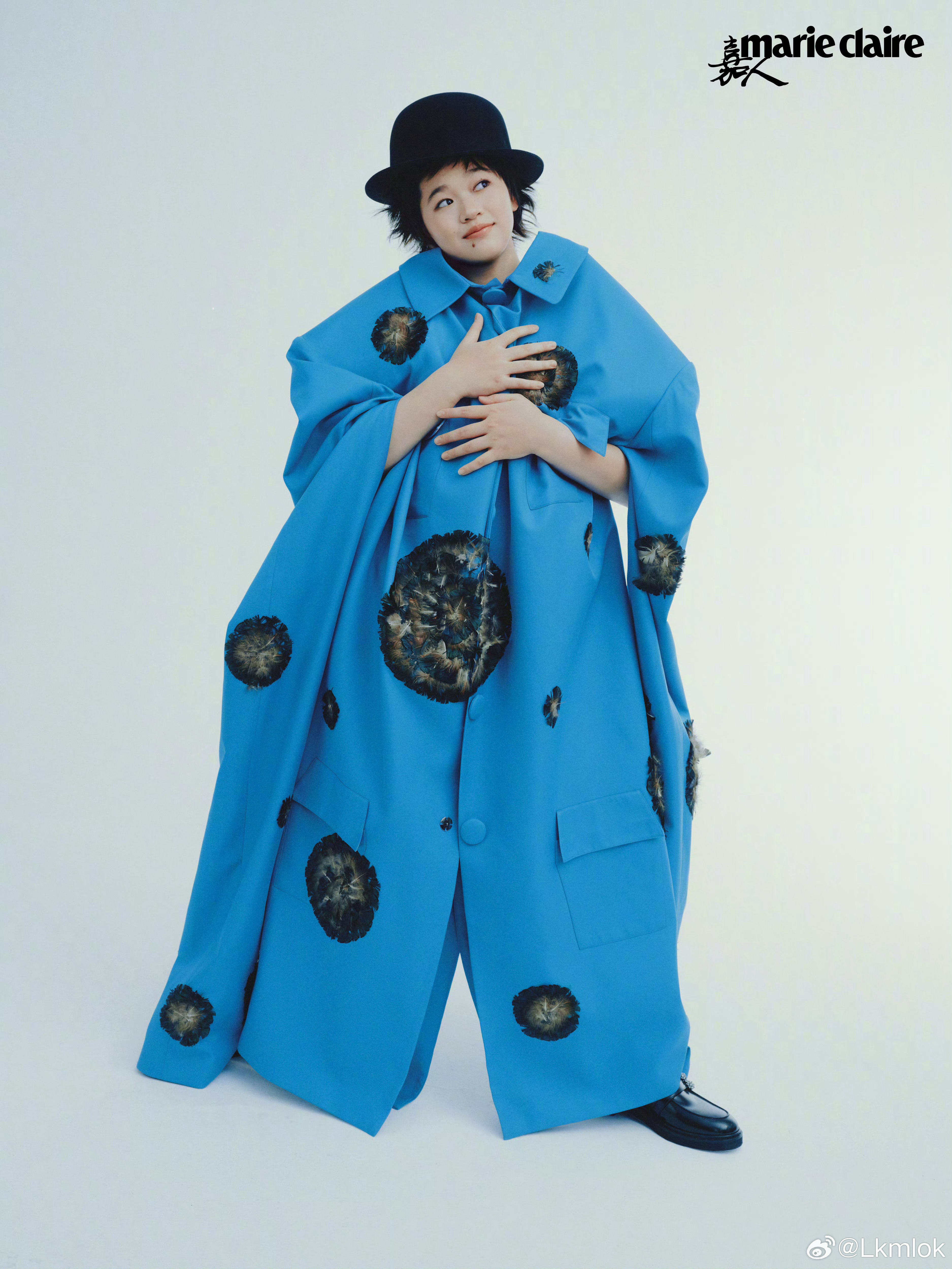 拍得很像她喜欢的星星人 