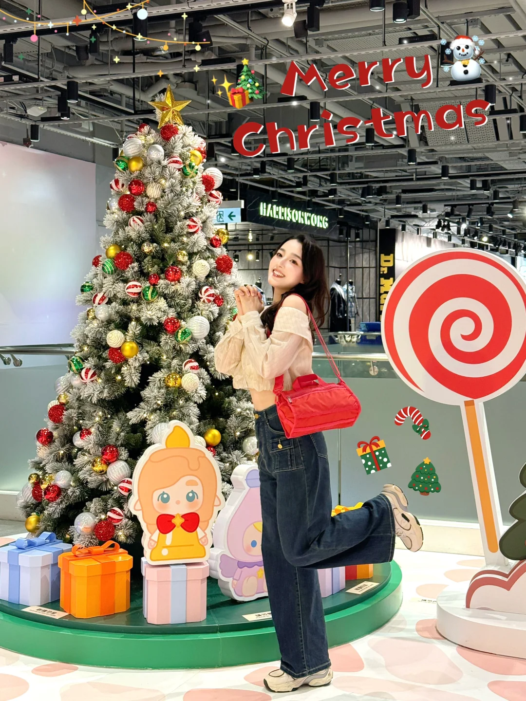 香港圣诞🎄海港城室内隐藏机位get！！