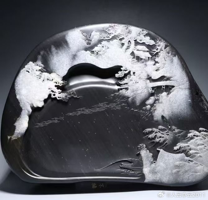 【精品展示】（二）砚台系列（3）：歙砚❸～～晓舟作品⑭。与师友们分享，一手货源，