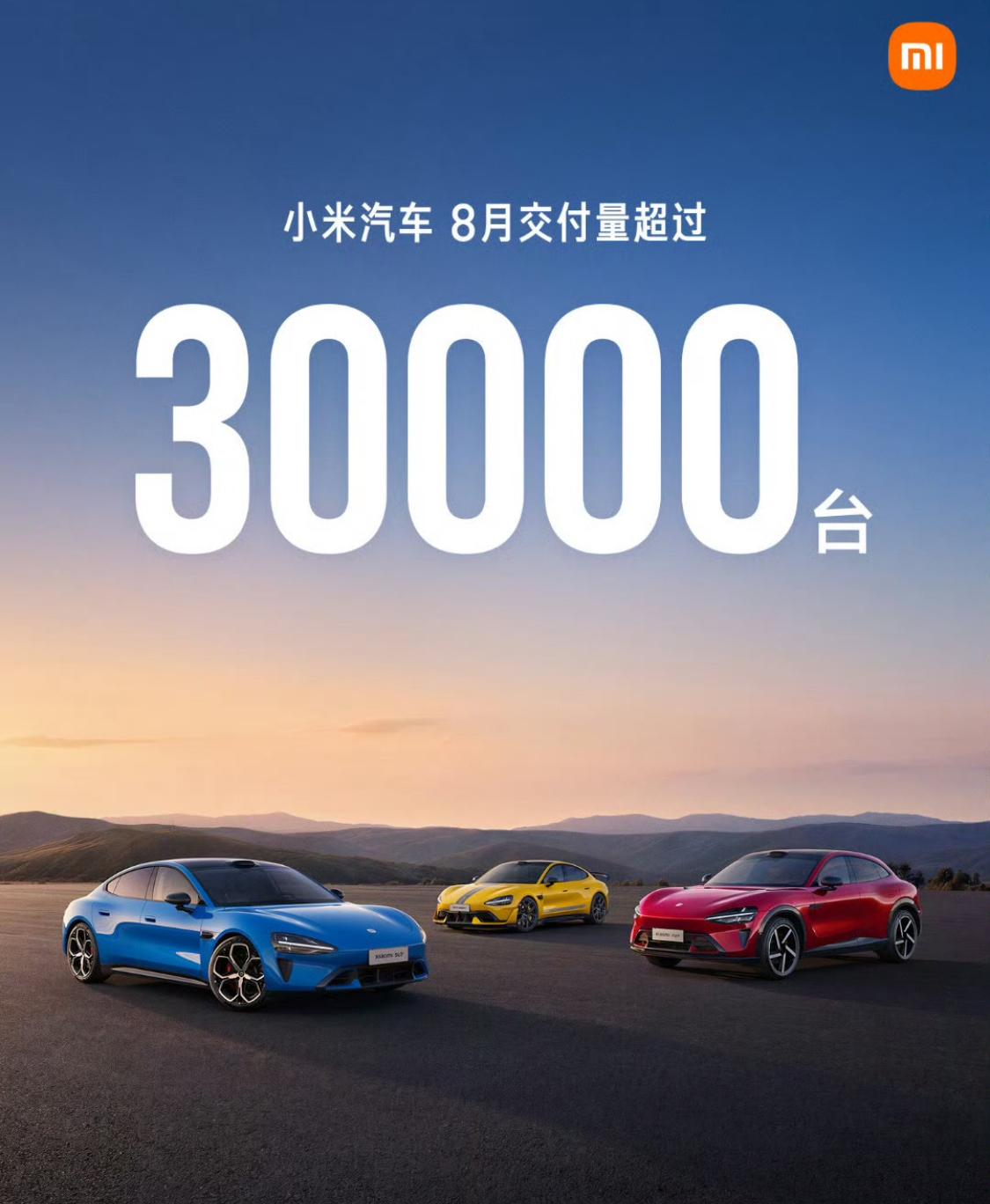 8月小米汽车交付量超过3万台。事实证明，小米汽车受欢迎，不仅仅是因为外观好看，更
