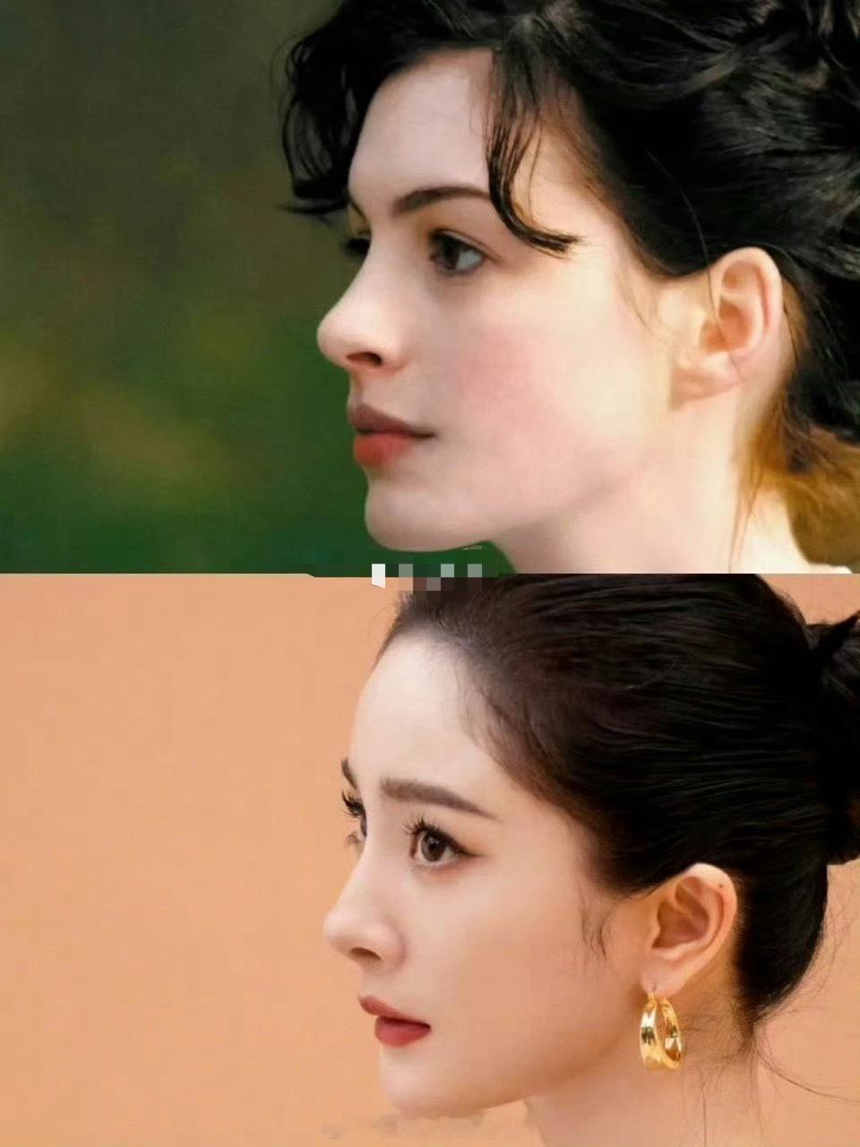 别说……杨幂这脸很有欧美人的韵味 