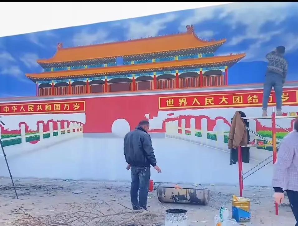 天安门是很神圣的，手绘没问题，前提是你得画的好，画的像，水平技术得过关，并不是你