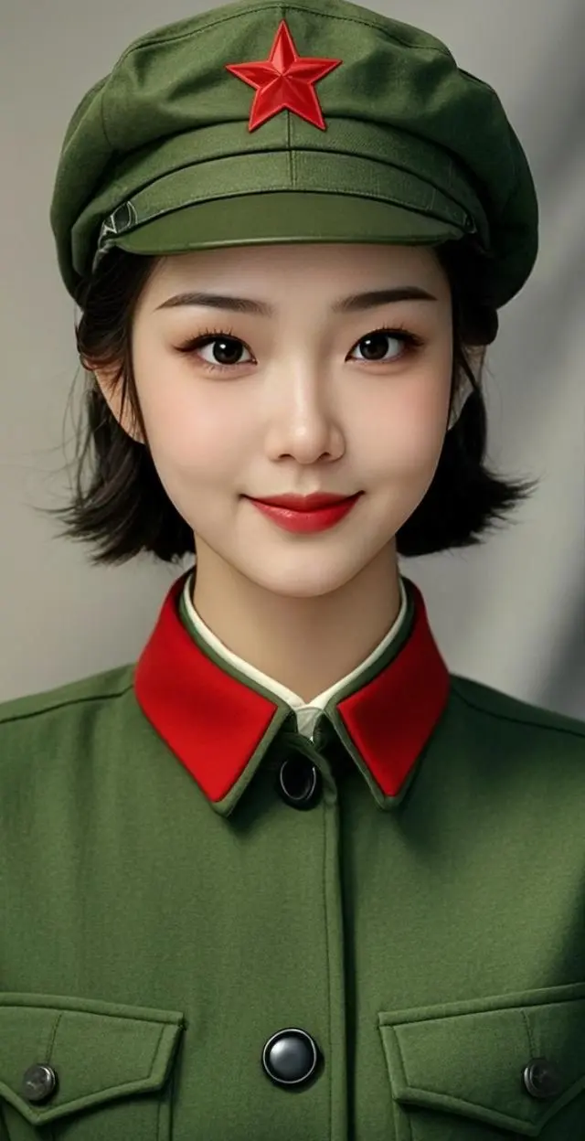 AI戎装英姿