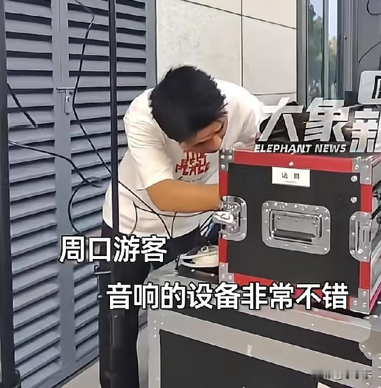 7月24日，胖东来天使城店投入使用200万元的法国“阿酷司”专业音响，不用进店购