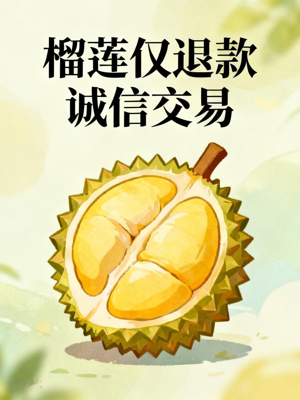 “榴莲仅退款”商家希望20岁买家公开道歉 网购“榴莲仅退款”这事闹大了。一名20