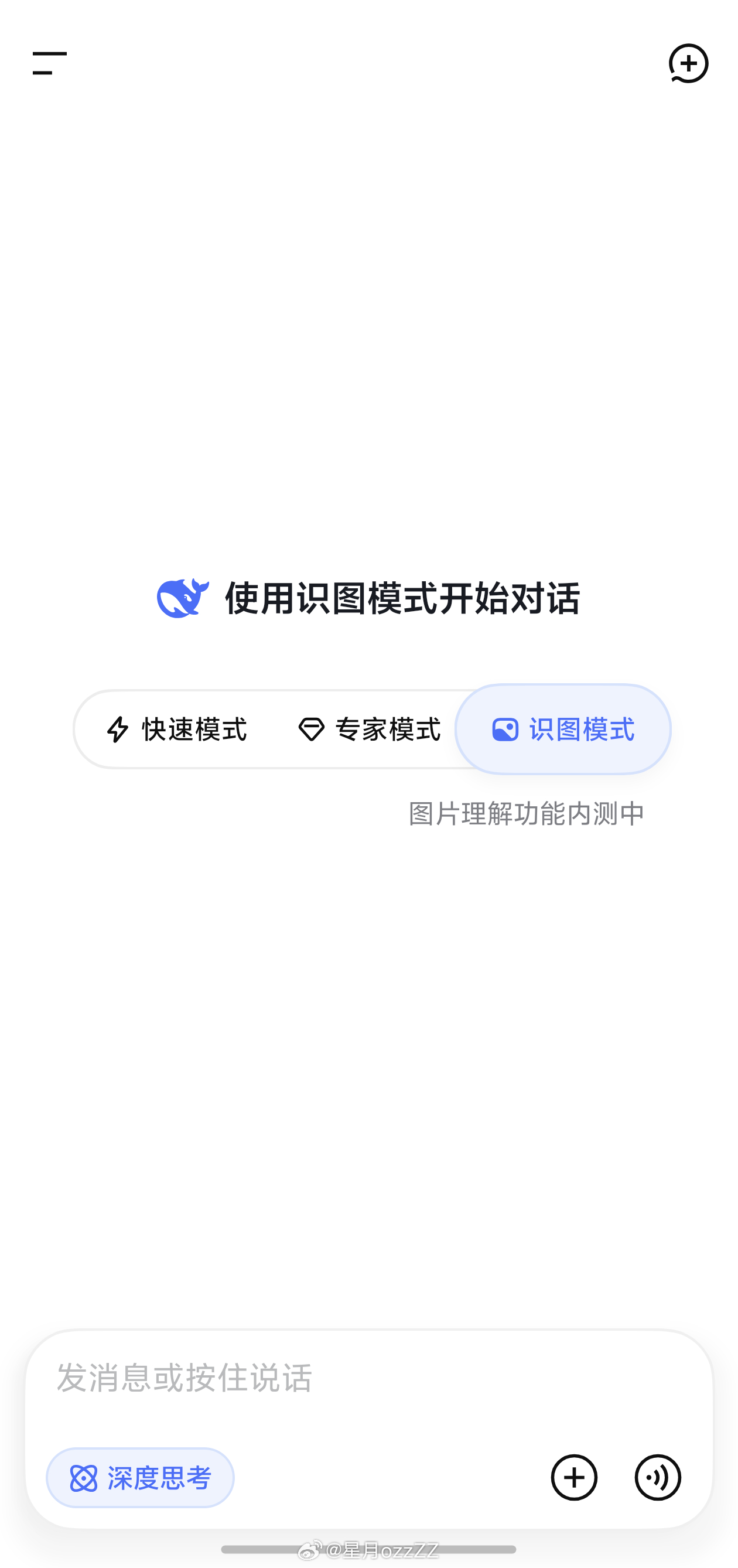 Deepseek的识图模式开始内测辣~ 