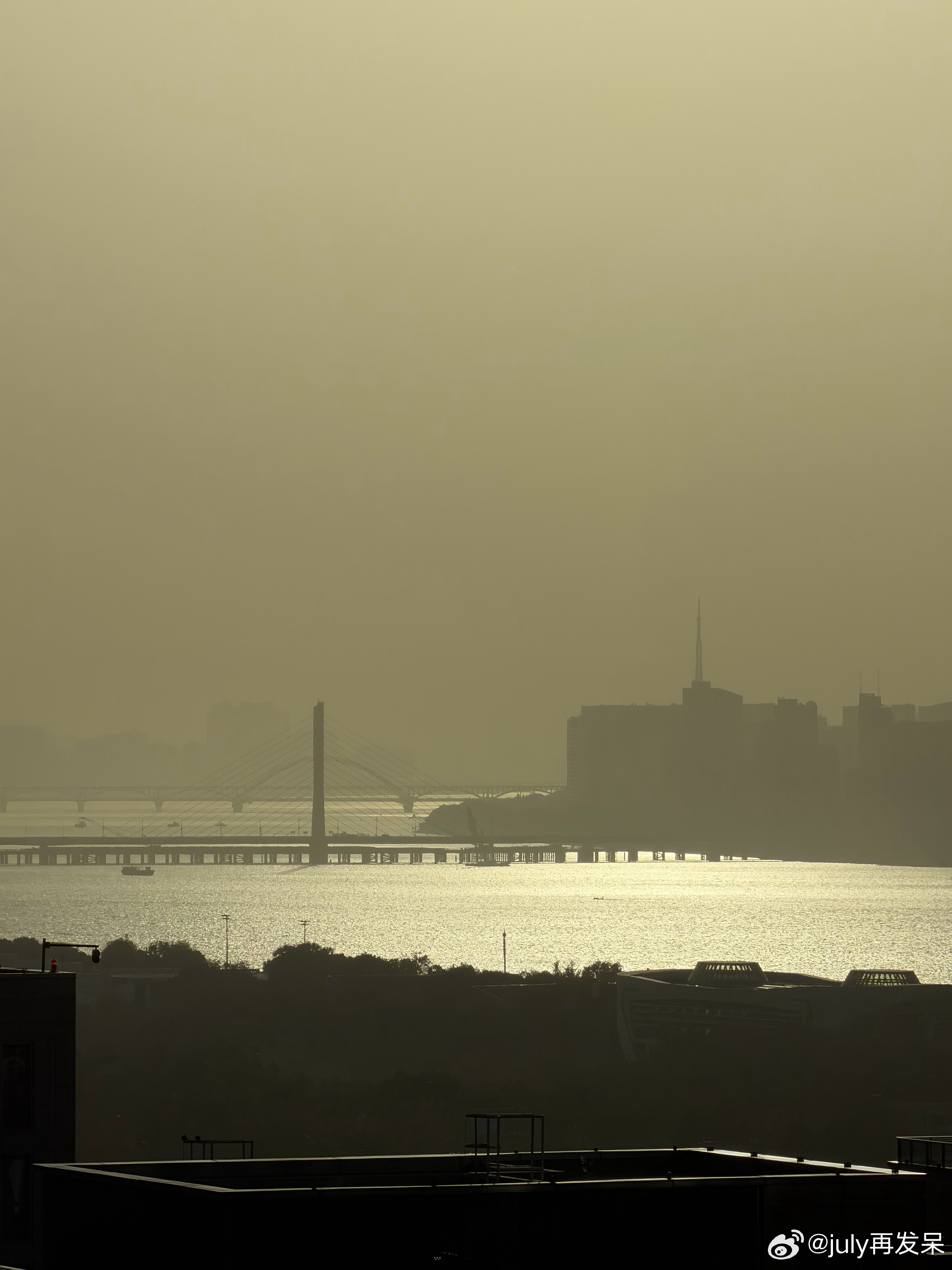 哇新家能直接看到钱塘江诶