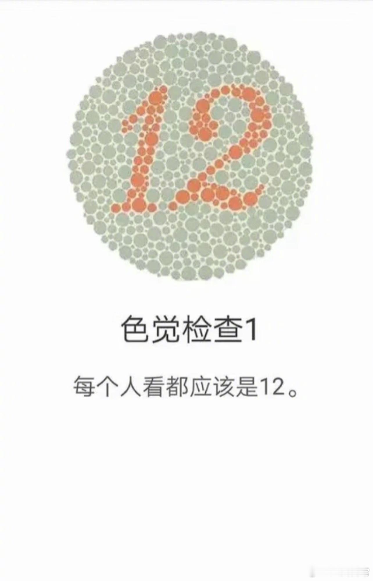 色弱色盲测试 ​​​