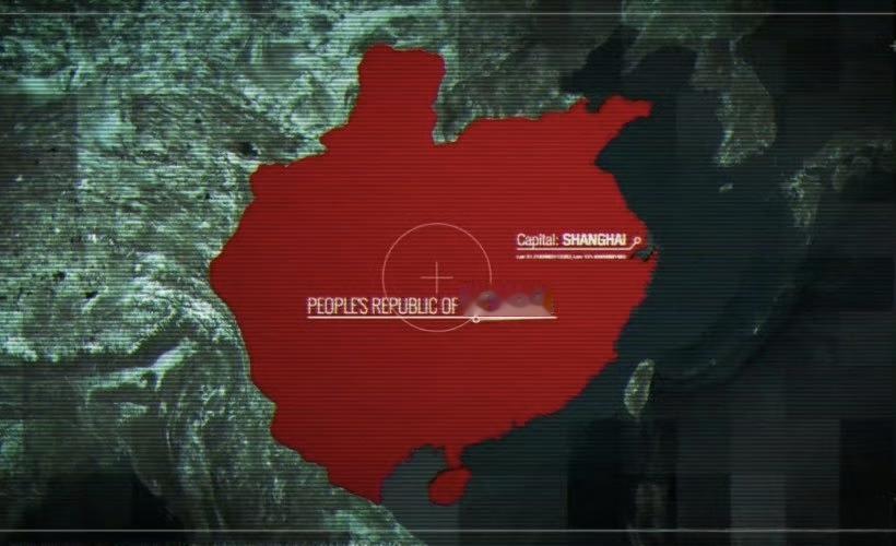 土澳陆军推演拿东大作假想敌，但又不敢明示。虚构国家OLVANA（图①），这设定暗
