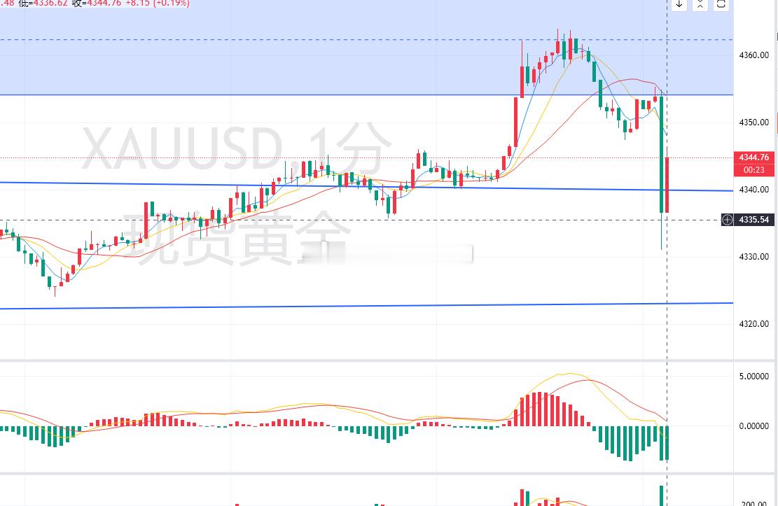 一波直接给老子砸下去咱空单直接兑现300个点，空单全部大赚！！！！每日多空的争议