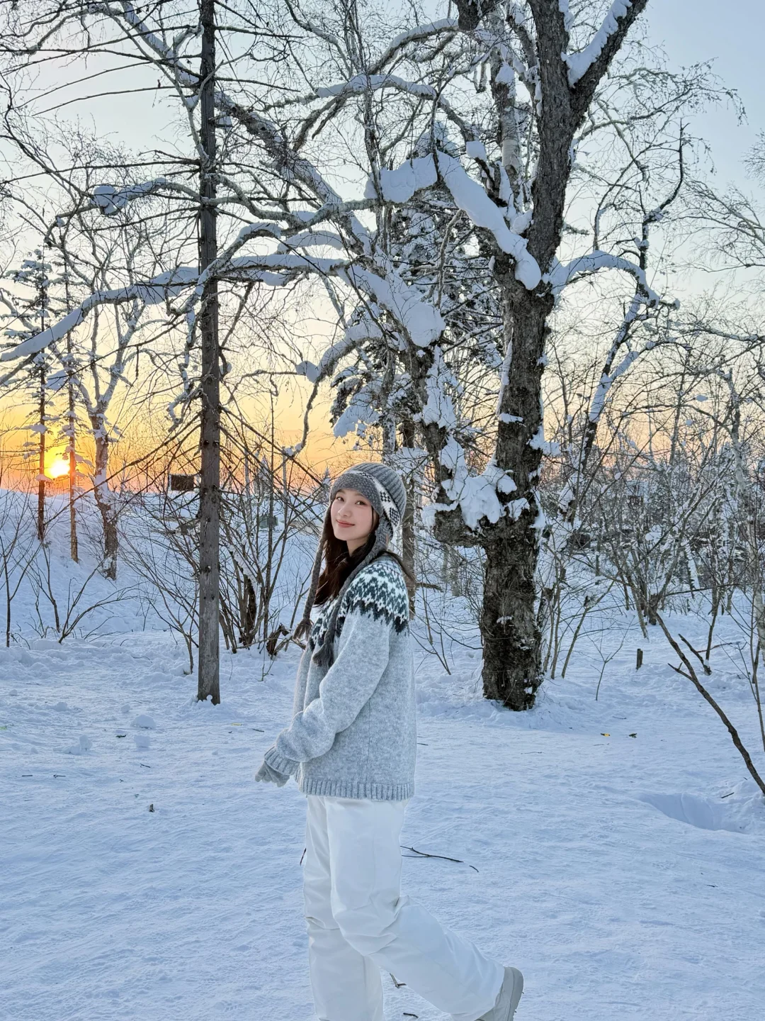 这样的时刻可能再难找了❄️