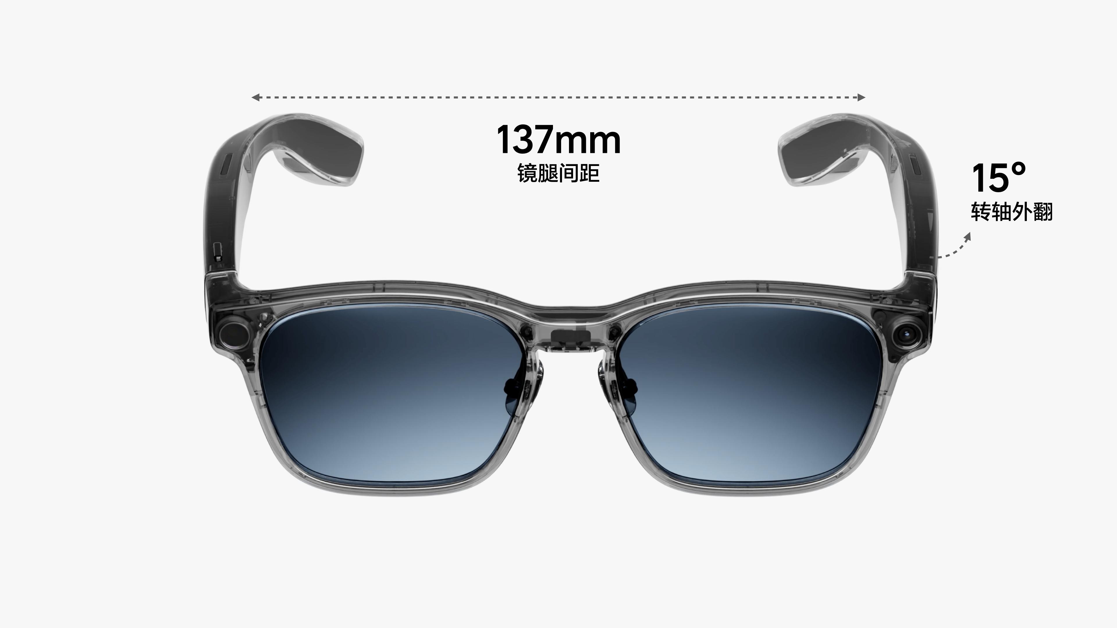 理想 Livis 的产品舒适性。大家可以感受一下。智能眼镜的舒适性体验效果非常重