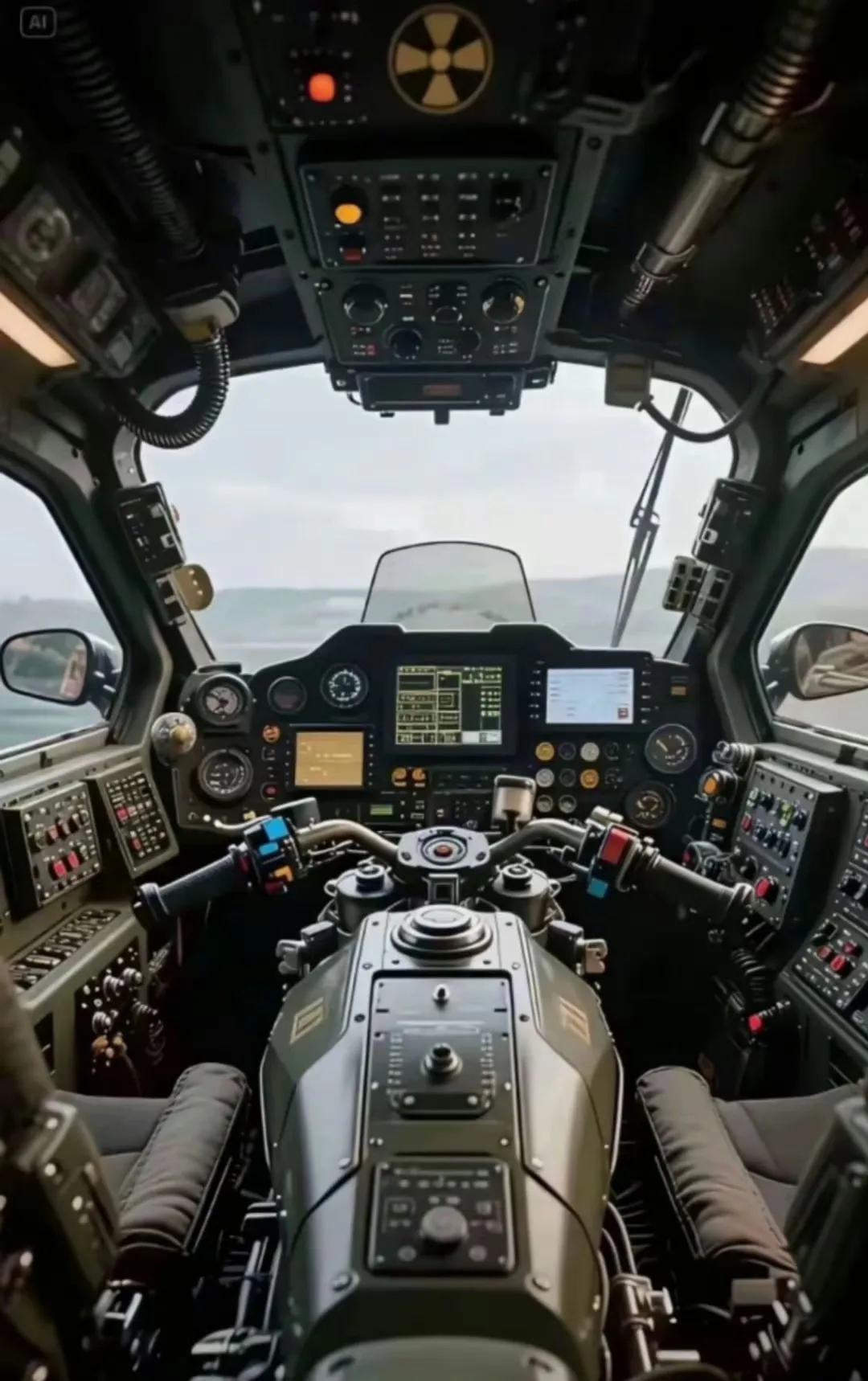 啊——？这就是三哥家光辉战机的驾驶舱啊？怎么一股既古朴又超现代的感觉？

万物摩