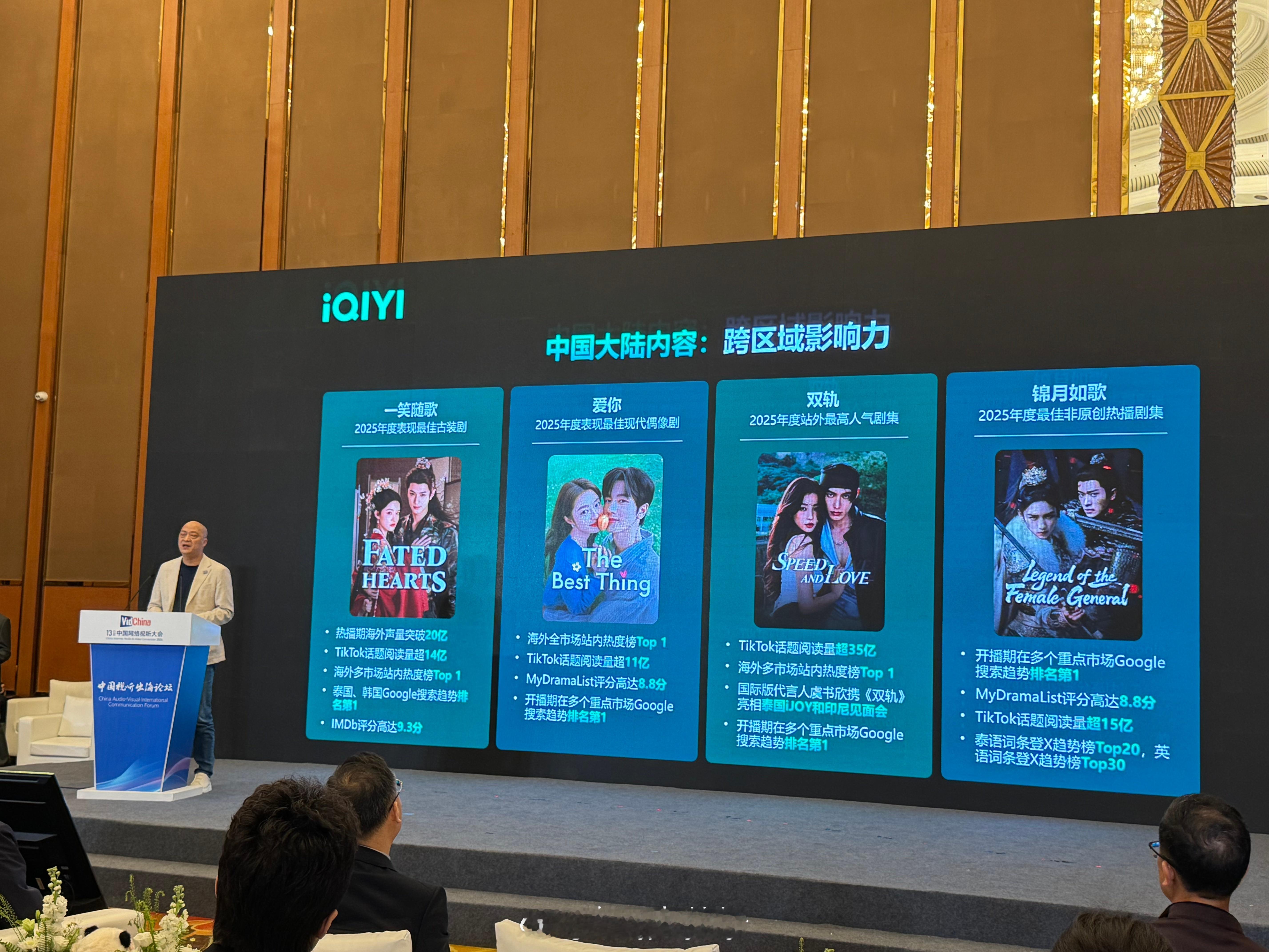 爱奇艺官方认证周也一番领衔主演锦月如歌成为2025年度最佳非原创热剧集啦！这部剧