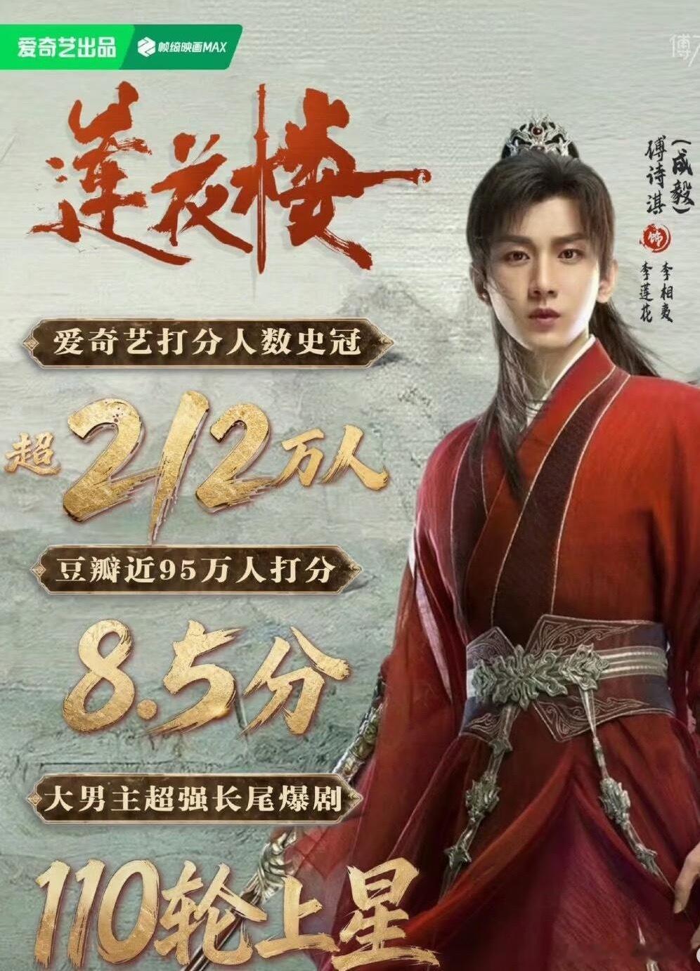 26年第一季度《莲花楼》还给欢瑞赚了2.45亿 ​​​