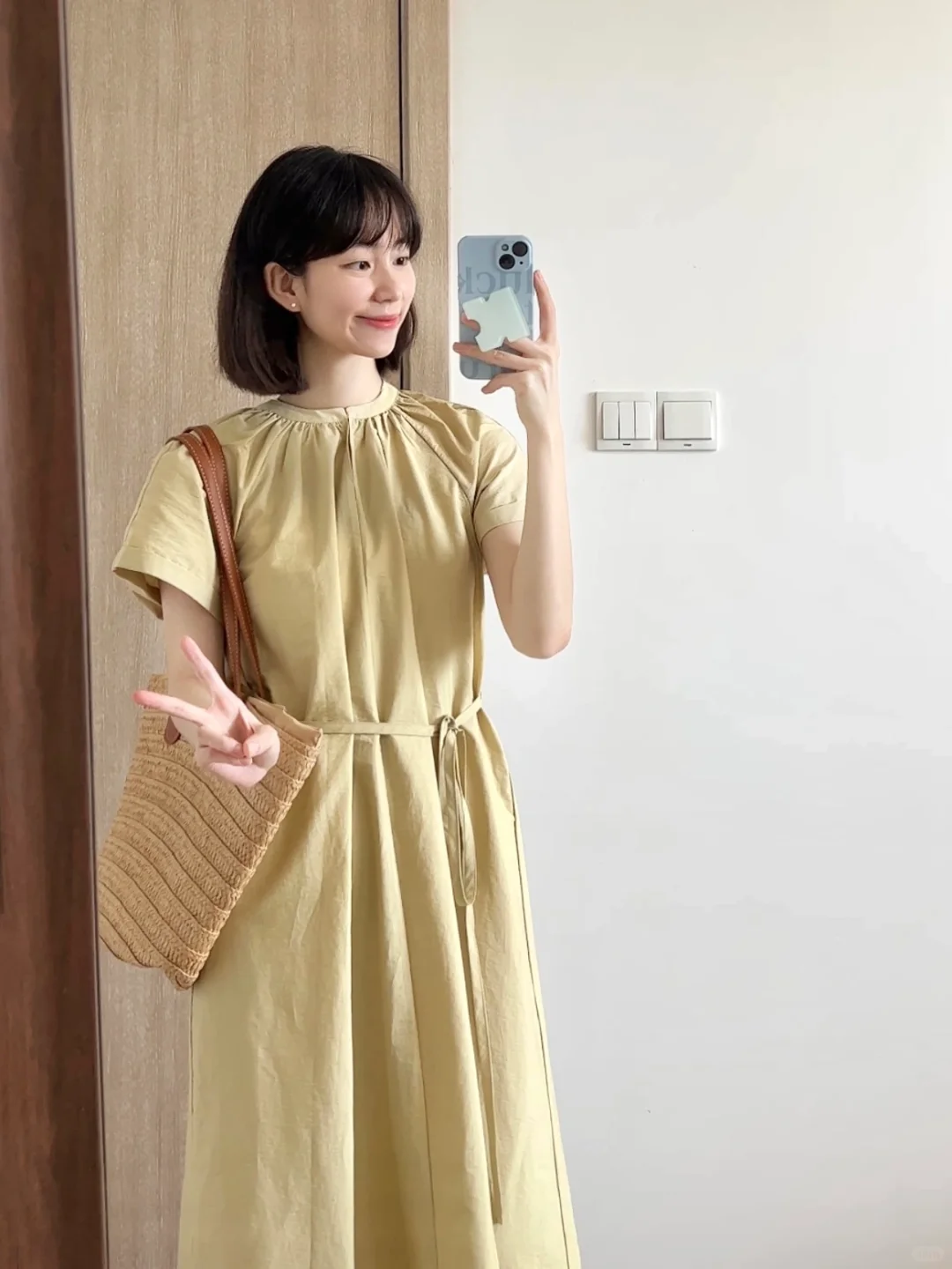 ☕️不带泡泡袖的小裙子真的好显瘦！