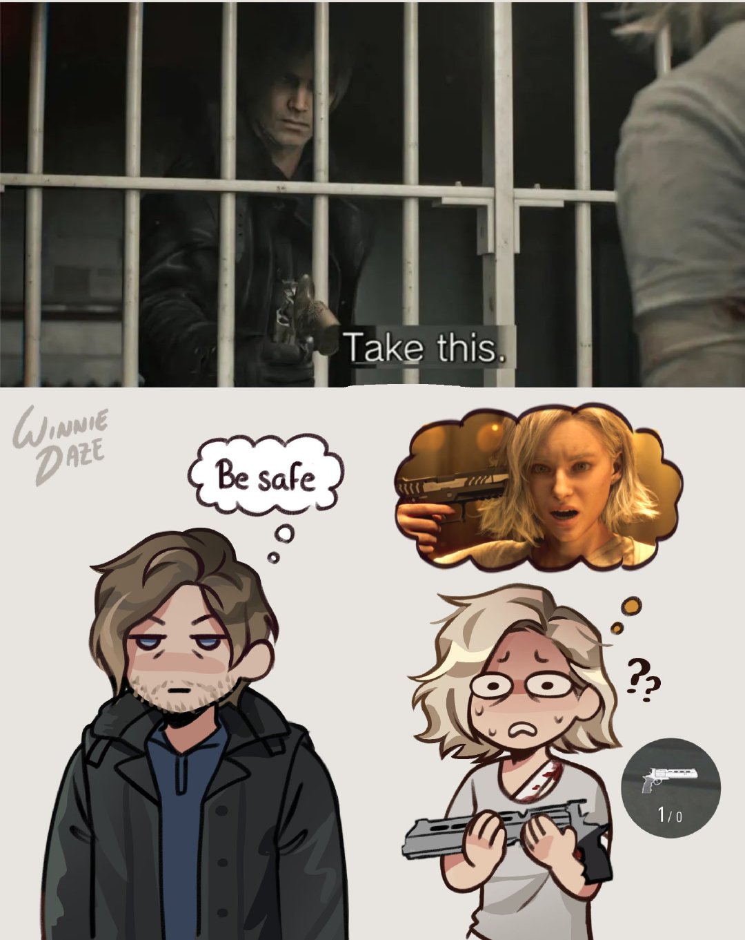 她要是体面，你就让她体面；她要是不体面，你就帮她体面。（图转群）生化危机安魂曲