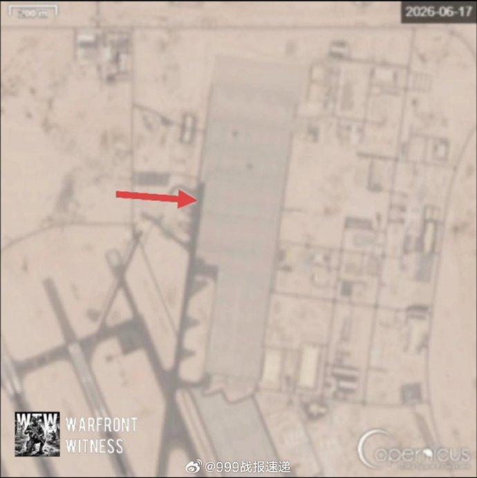 卫星图像显示，6月17日至6月22日期间，美国空军将多架空中加油机重新部署至卡塔