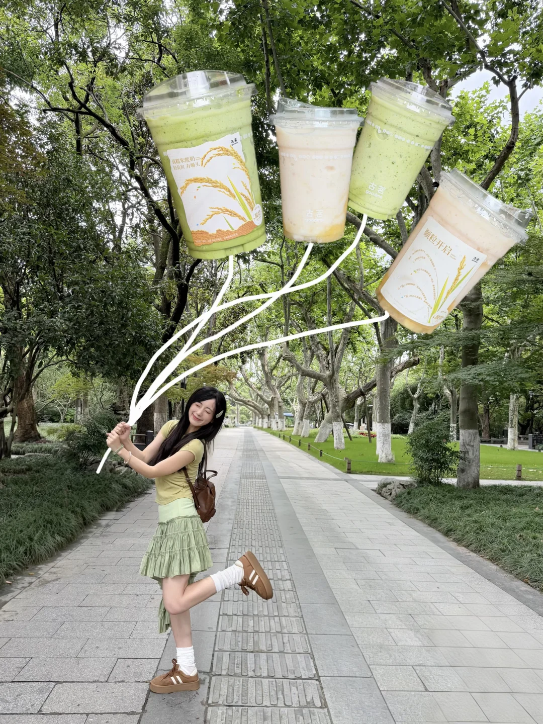❥ 诡蜜们来学！存些夏日奶茶拍照姿势📸🍃