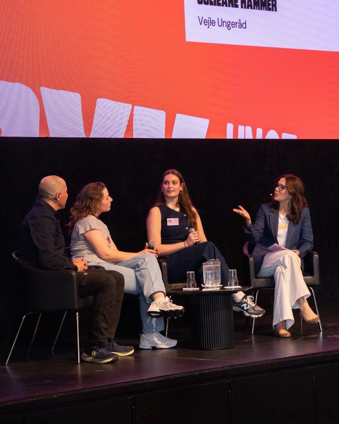 新闻 2026.4.24 丹麦王后玛丽的三个公务，分别出席玛丽王后基金会组织的A