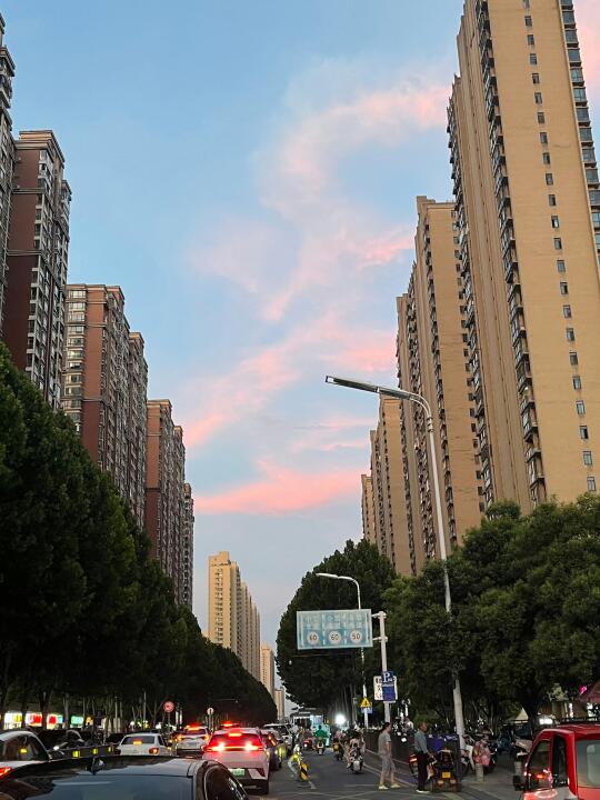 城市🌆的傍晚～