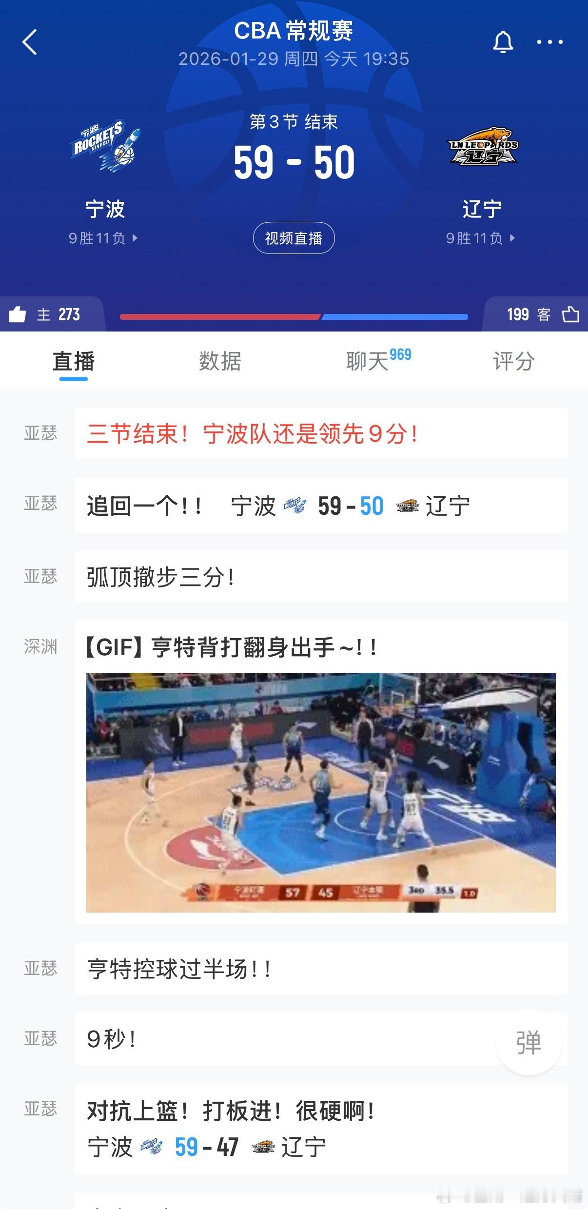 辽宁男篮妈呀！亨特一个中投一个三分连得5分！！！你终于想起来怎么打球了！！！ 