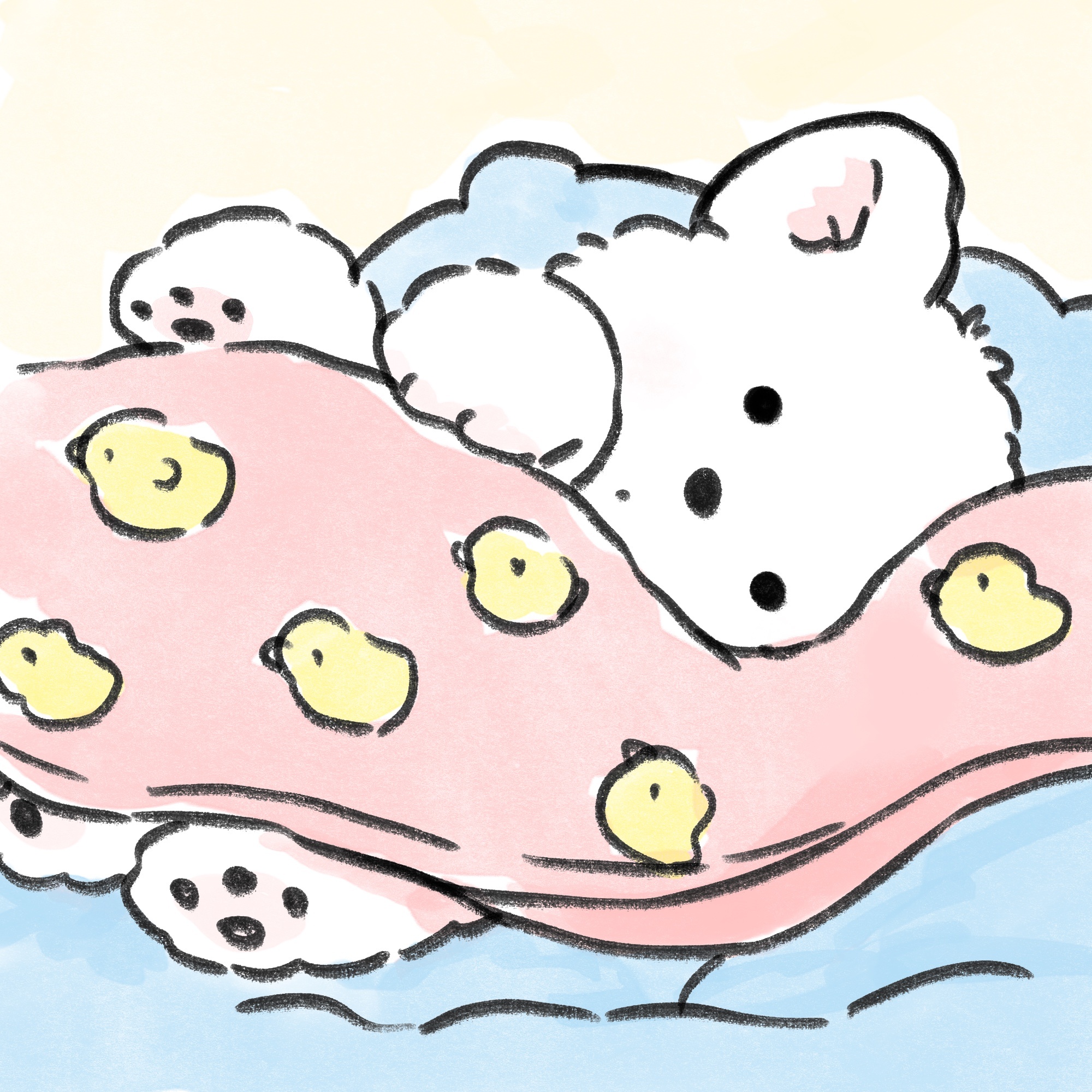 ᔦ ° ꒳ ° ᔨ ̖́-赖床小狗春日企画头像