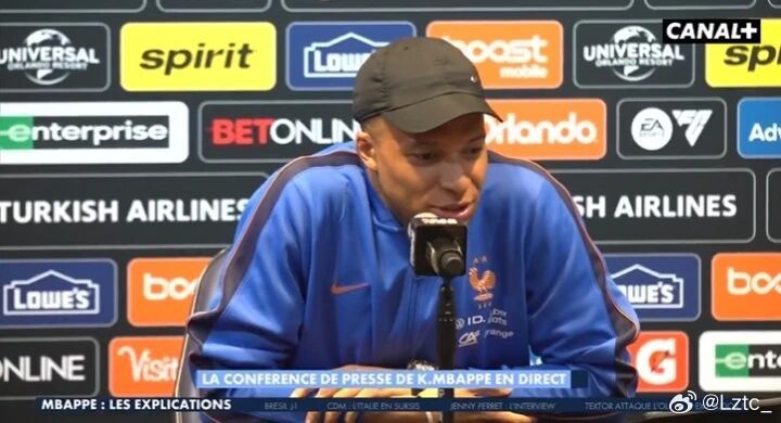 姆巴佩：皇马检查错膝盖的说法不实，我或许要承担间接责任▼足球皇马 在法国友谊赛对