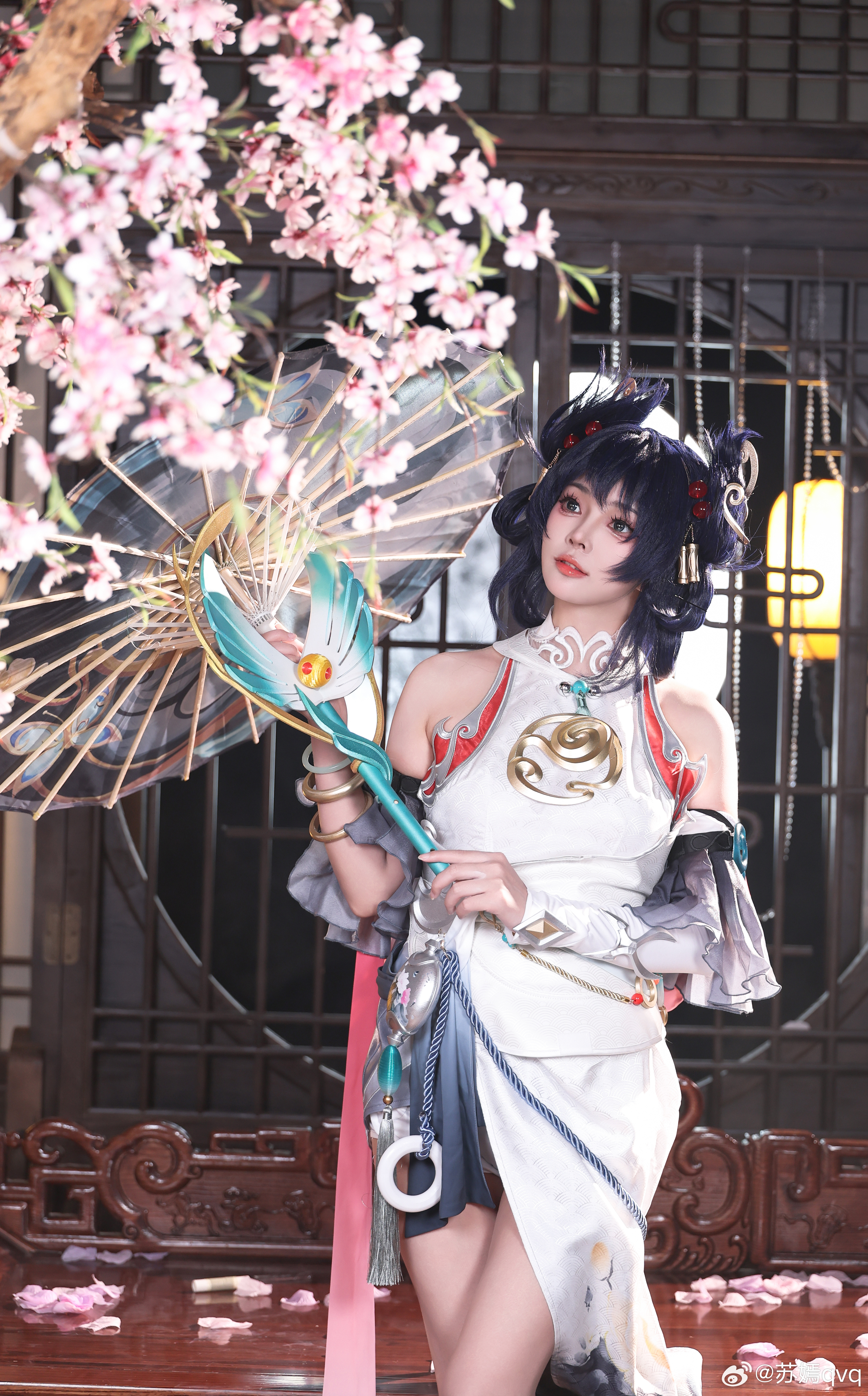 何谓江湖？相濡不相负，相思不相离。公孙离cos王者荣耀cos cosplay 二