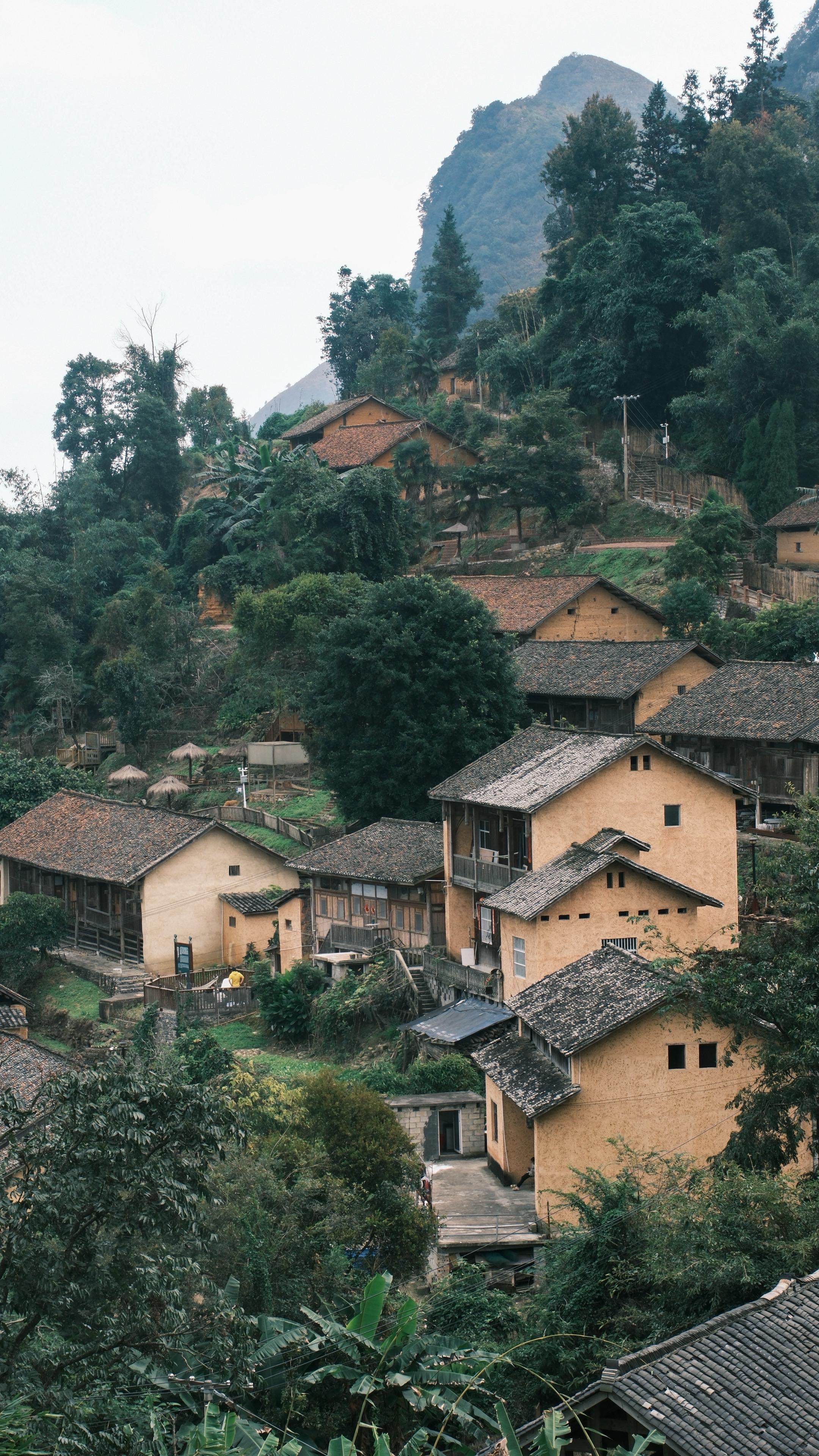 藏在贵州深山的避世村落。