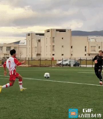 终于有小将万项的消息了!
在欧洲留洋的U17国青的球员万项，刚刚代表塞尔维亚贝尔