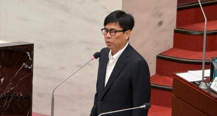 台媒报道，特朗普访华，全球目光聚焦中美关系新局，高雄市长陈其迈今天（5月14日）