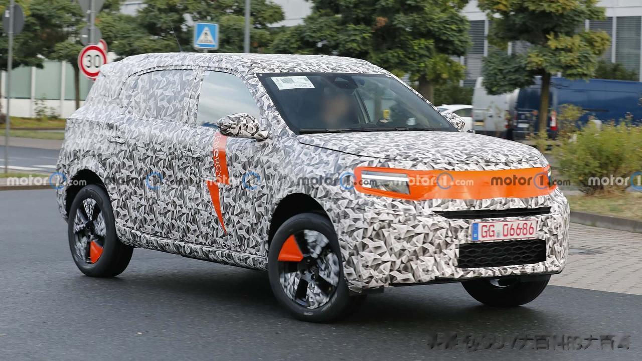 全新欧宝Crossland EV谍照曝光，新车将基于印度版廉价雪铁龙C3 Air