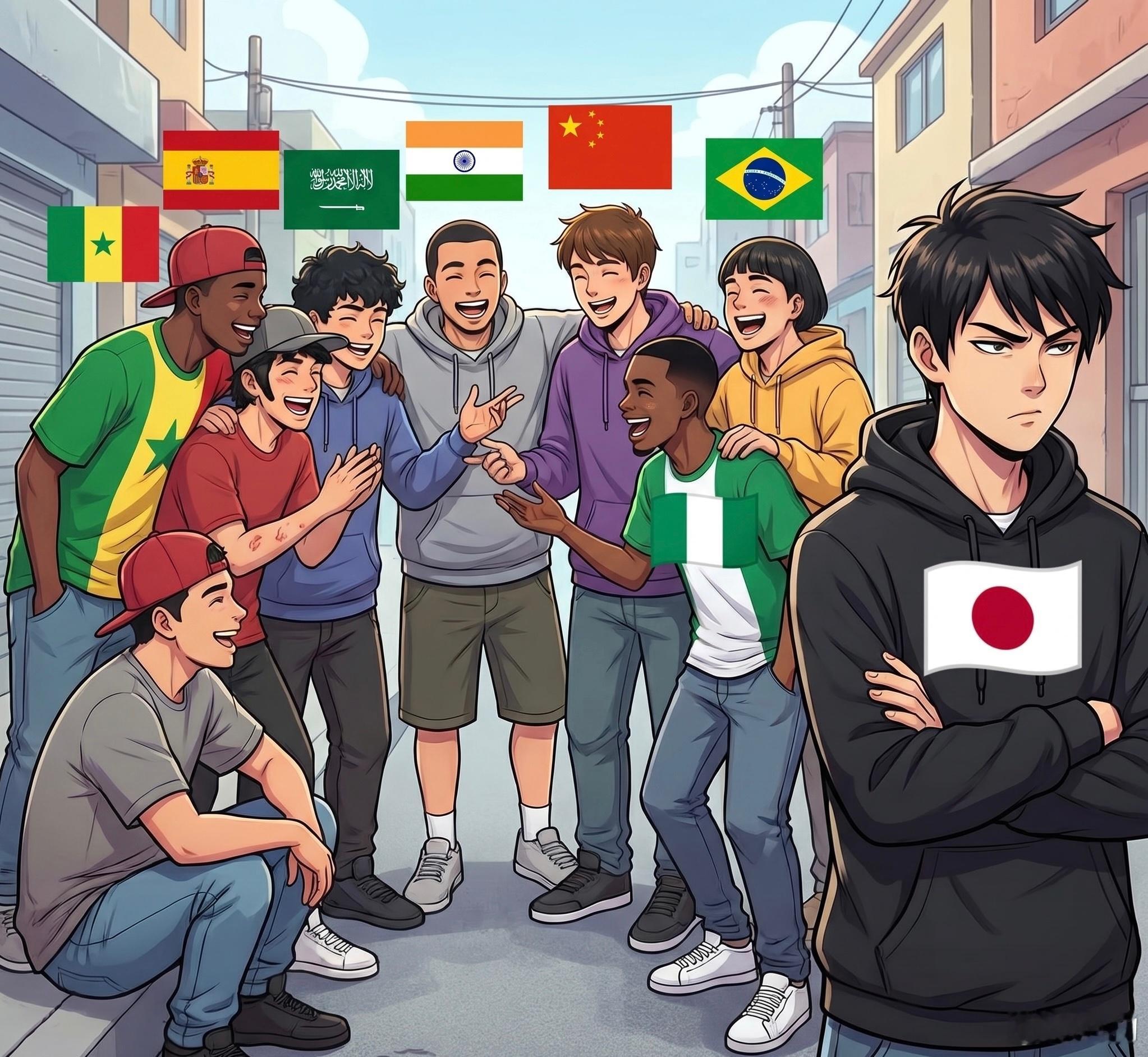 外网称日本人是亚洲的阿根廷人 要感谢马斯克推出X的自动翻译功能呢，让世界人民认识