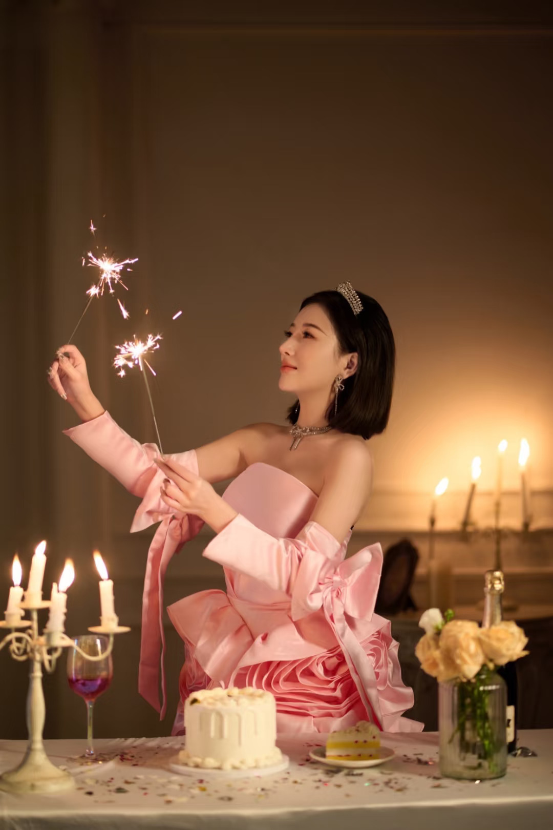 今日份是粉粉公主裙生日照💕贺州约拍