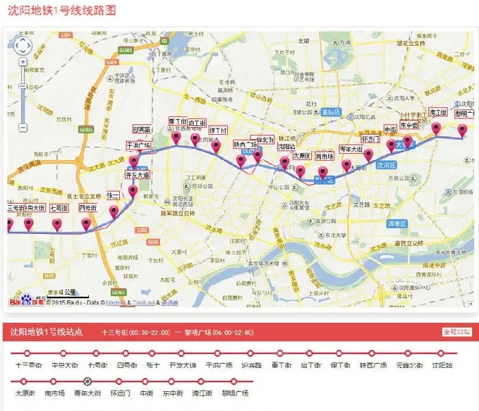 沈阳选房之地铁一号线