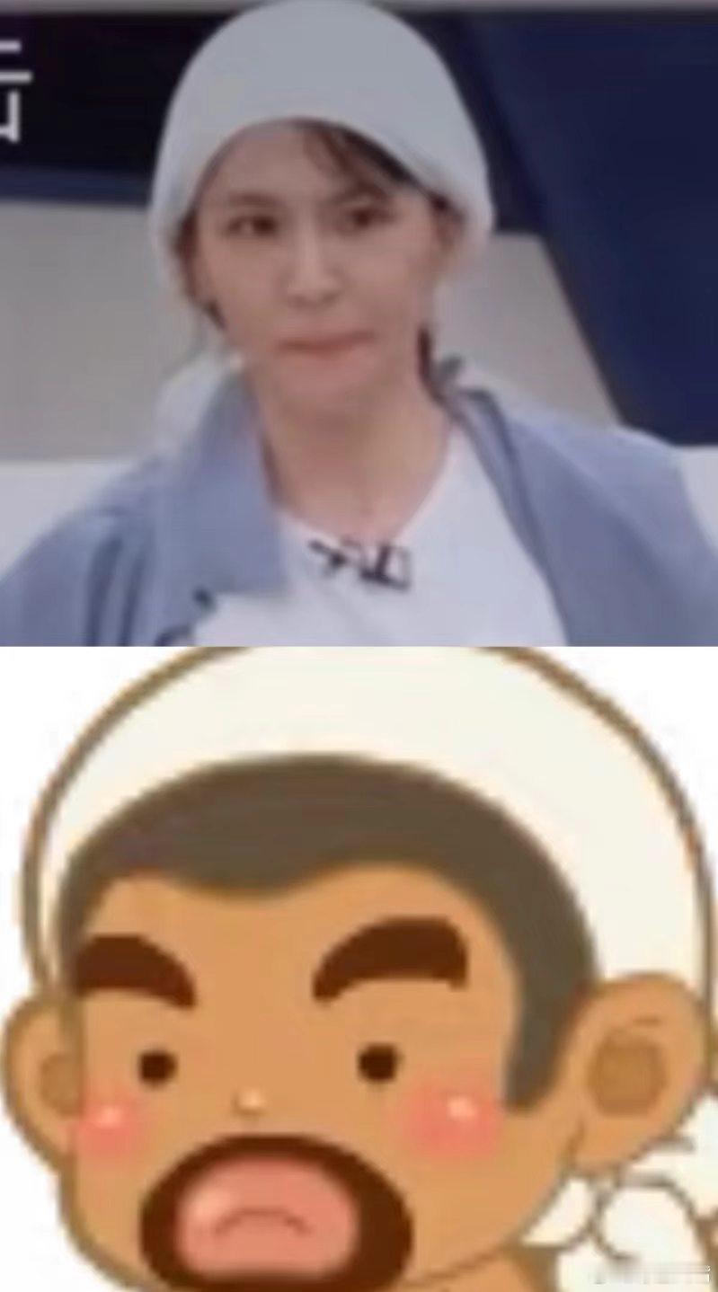 曾沛慈cos斗地主农民救命！曾沛慈一包头巾，瞬间变身斗地主农民，这画面感太强，越