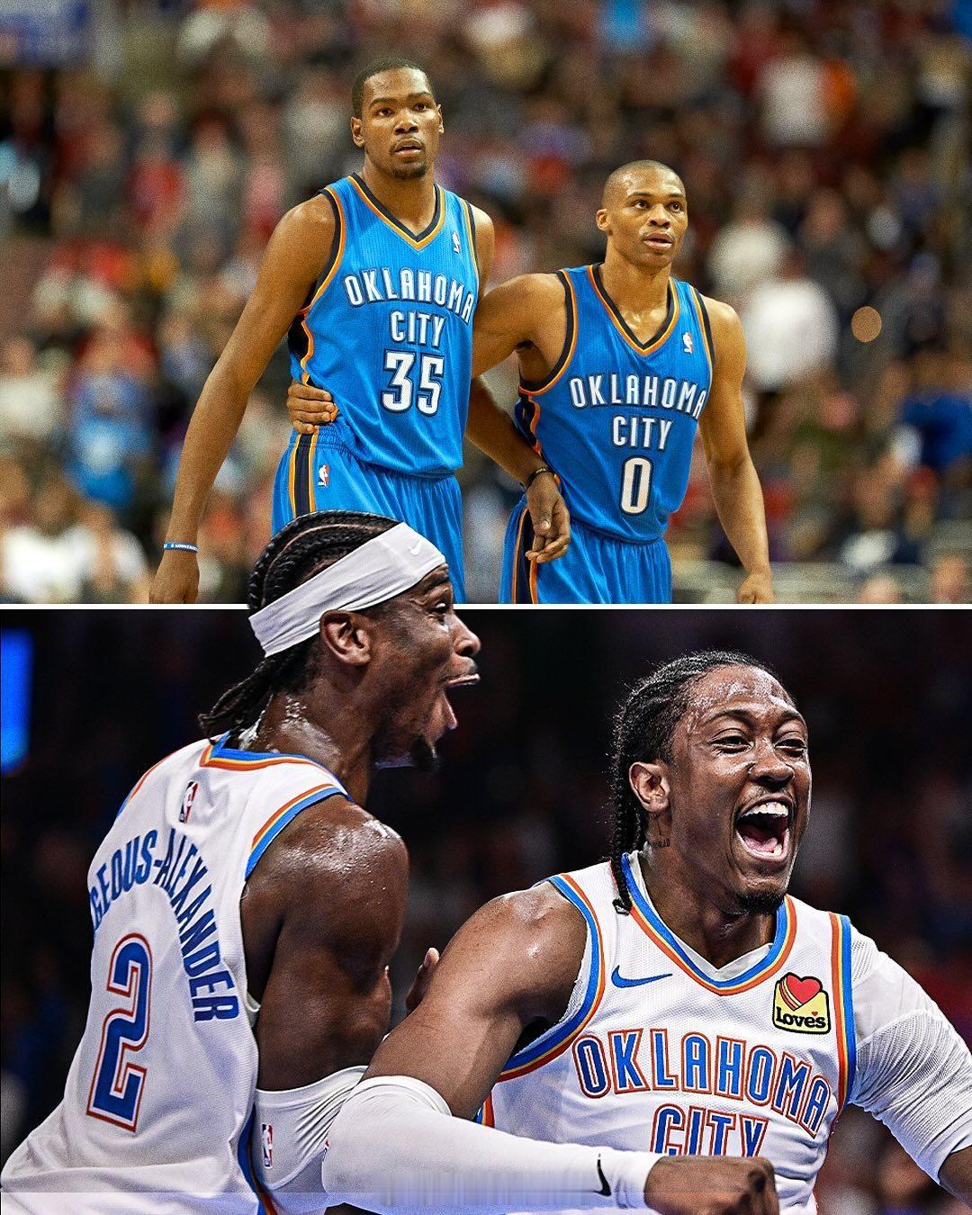 自2012年以来（威少杜兰特时期），雷霆队首次在单个赛季中取得了12连胜👀SG