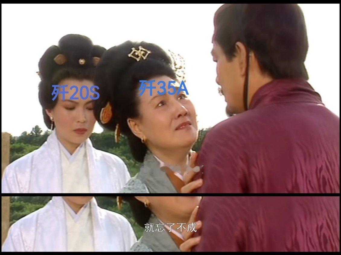 此时的歼35A和歼20S[doge] 