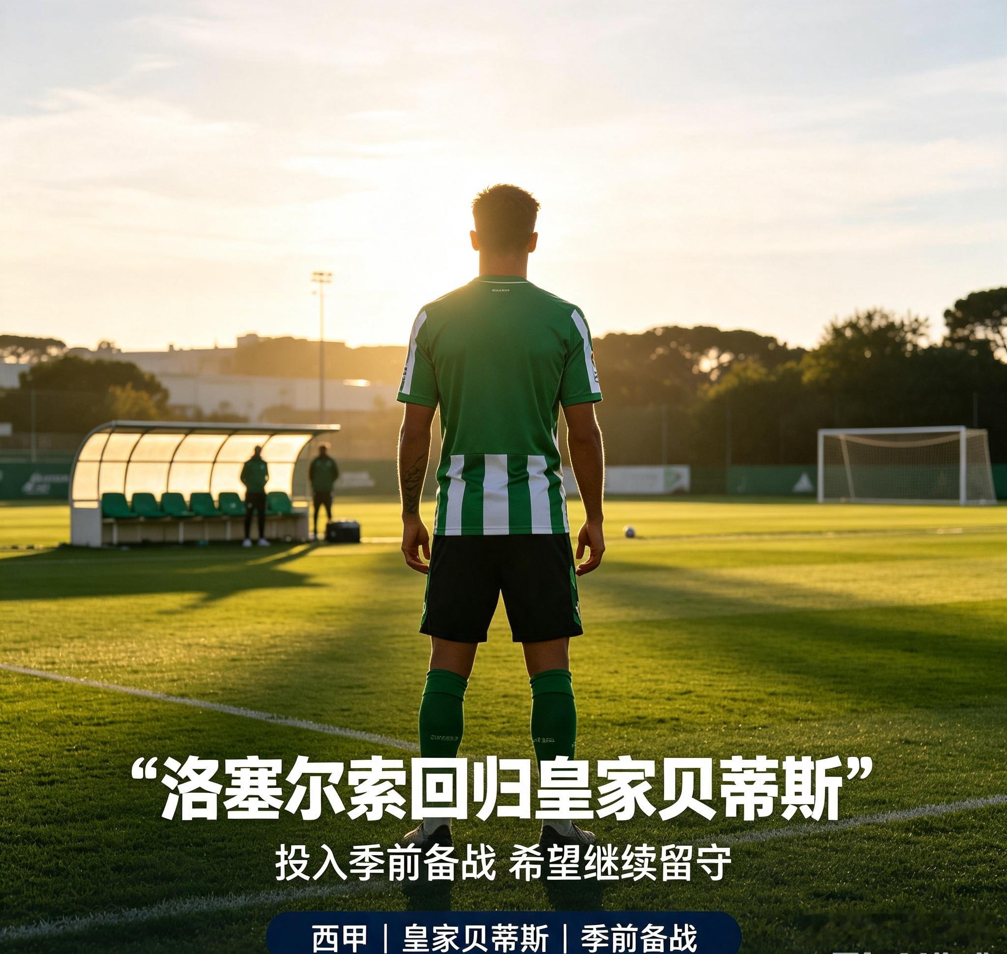 洛塞尔索归队参与皇家贝蒂斯季前训练，球员公开发声愿意留在队内，期待新赛季跟随球队