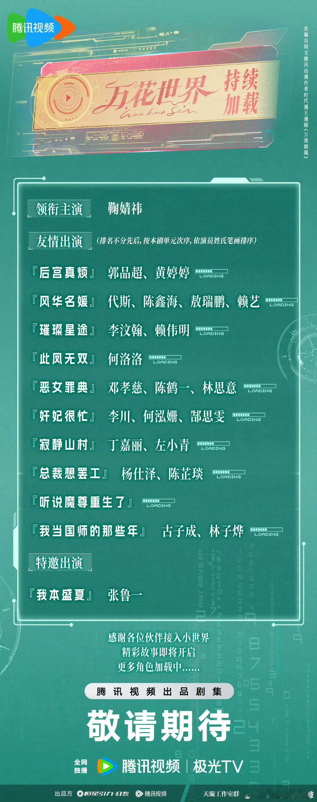 角色番位新规下，鞠婧祎唯一官宣领衔大女主，守住了内娱女频最后的体面，鞠婧祎牛 ?