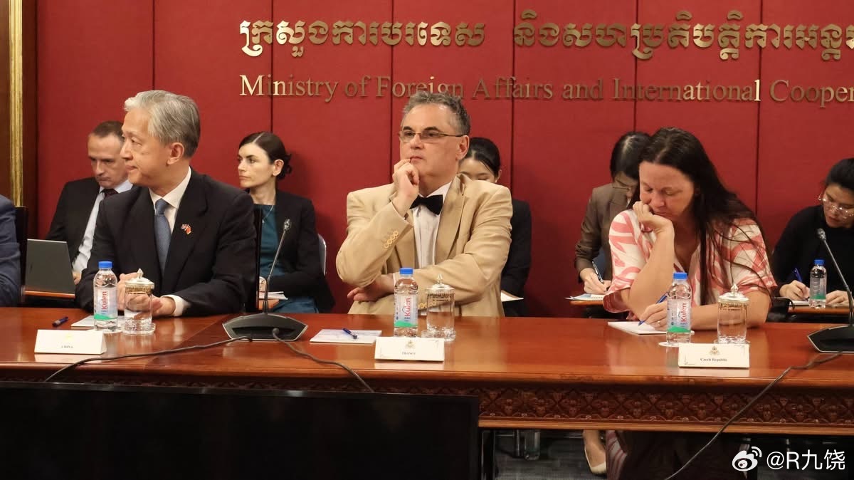 汪文斌  今日参加海洋法公约相关会议的汪大使。 