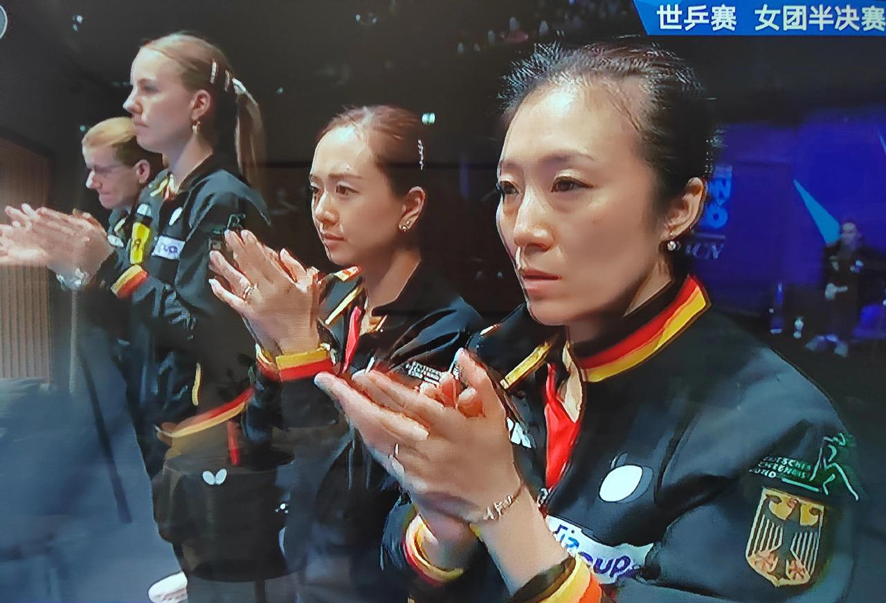 德国女乒注定走不远，因为年龄太老化了：韩莹43岁，温特34岁，单晓娜43岁，米兰