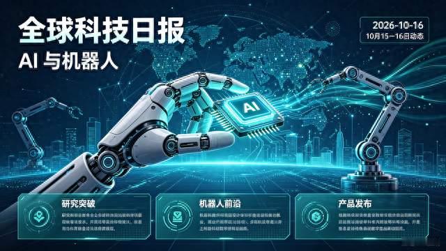 全球科技日报 · AI 与机器人