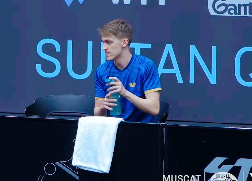 哈哈，欺负安东没有教练！

第一局
陈垣宇6:11输了

第二局
陈垣宇4:1领