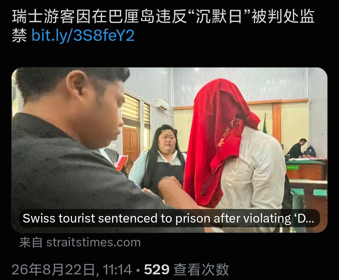 巴厘岛静居日Nyepi，当地最重要的印度教节日。
整整24小时全岛禁足，机场关闭