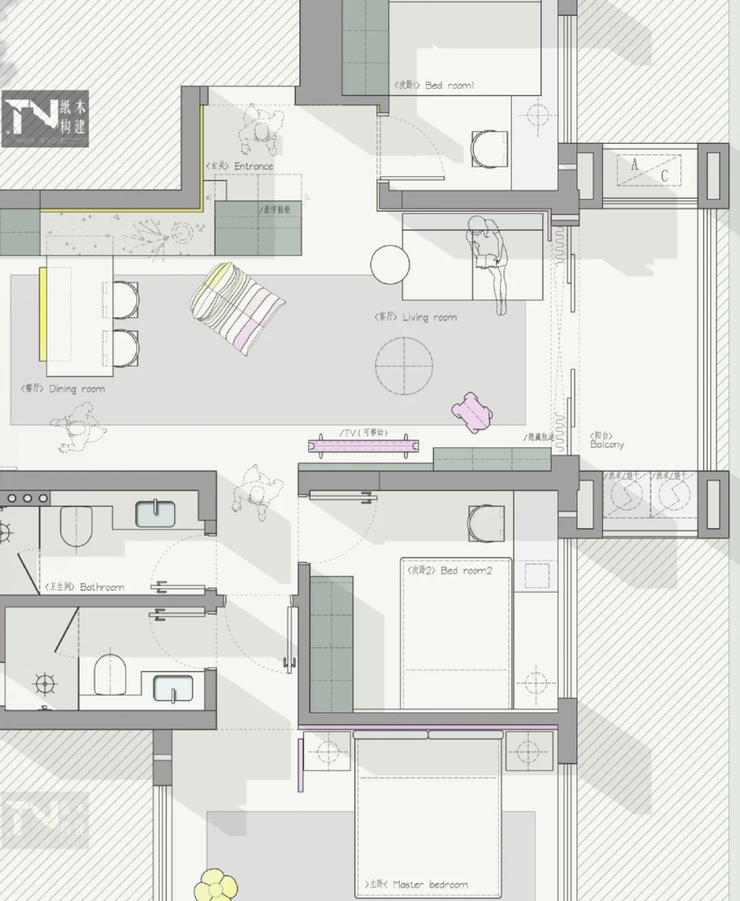可以躺在床上看海的户型/经典户型改造