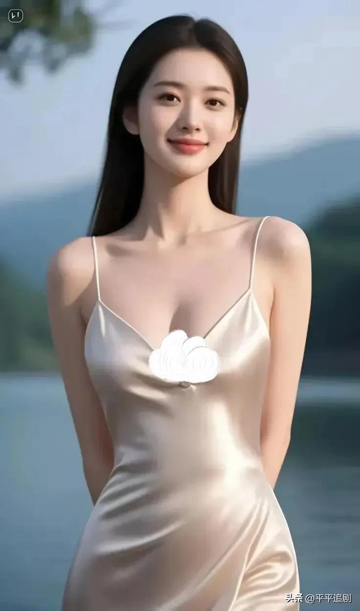 山水之间，风拂过裙摆，也拂过心底的温柔，此刻的美好，无需言说。
温婉高级 温婉娴